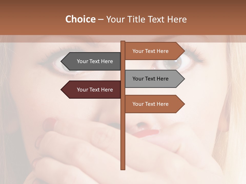 Hearsay Sound Amazed PowerPoint Template
