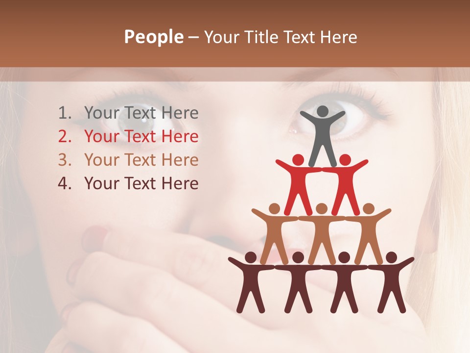 Hearsay Sound Amazed PowerPoint Template