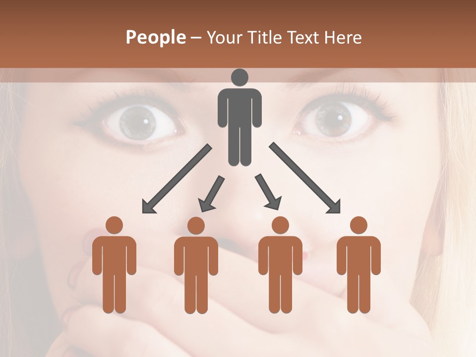 Hearsay Sound Amazed PowerPoint Template