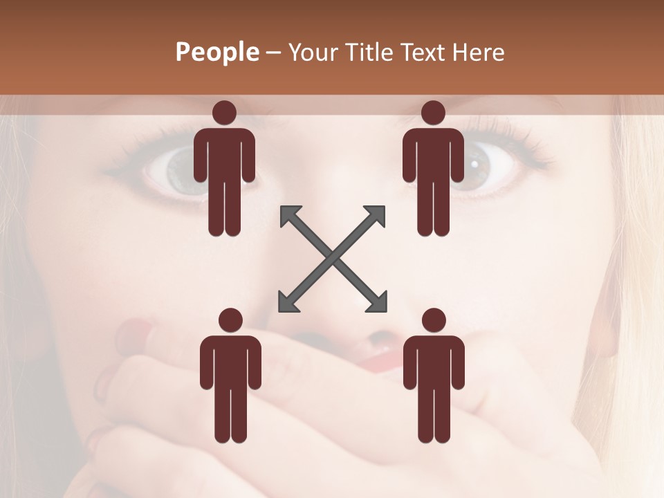 Hearsay Sound Amazed PowerPoint Template