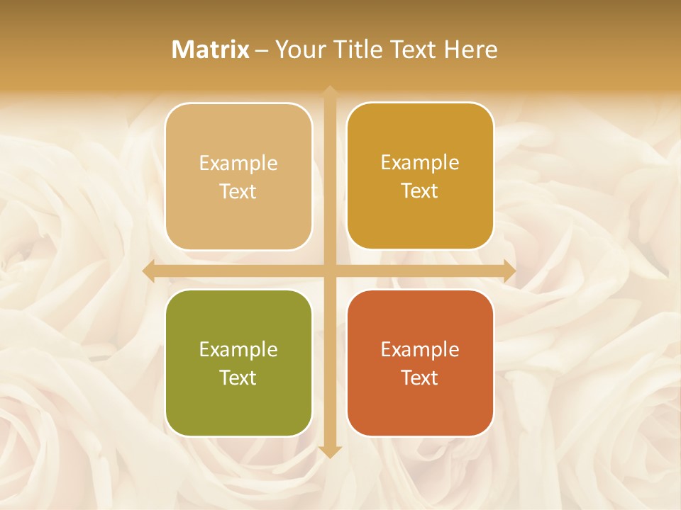 Background Love Flora PowerPoint Template