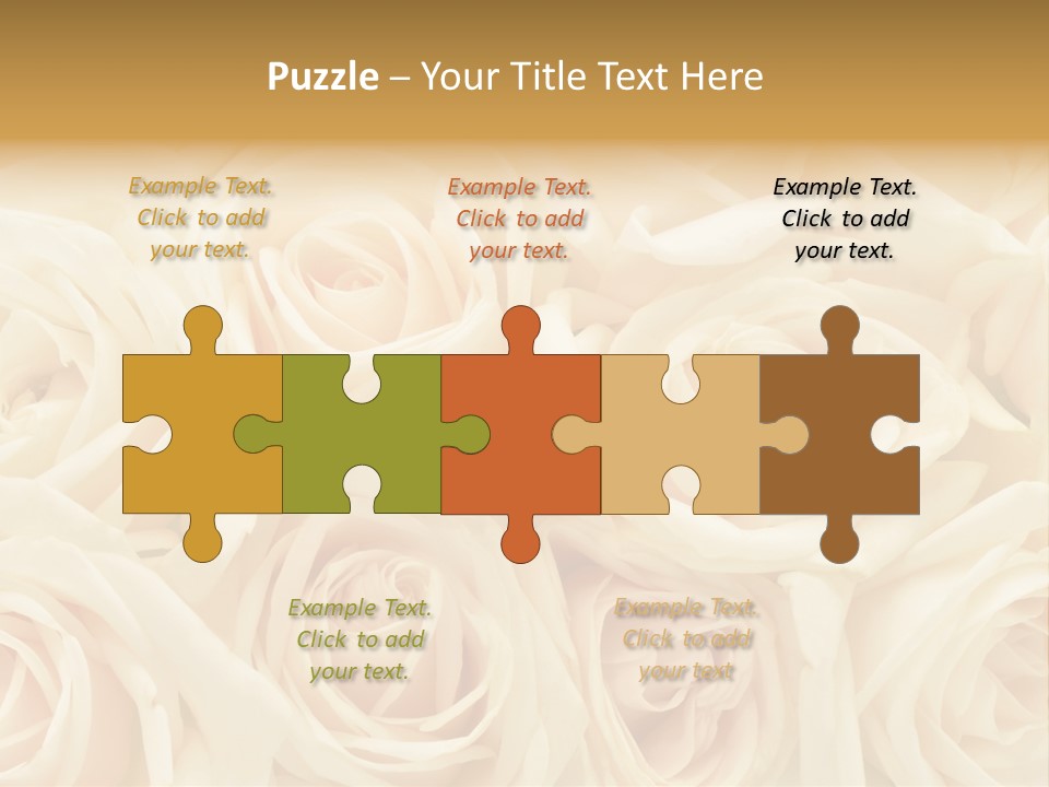 Background Love Flora PowerPoint Template