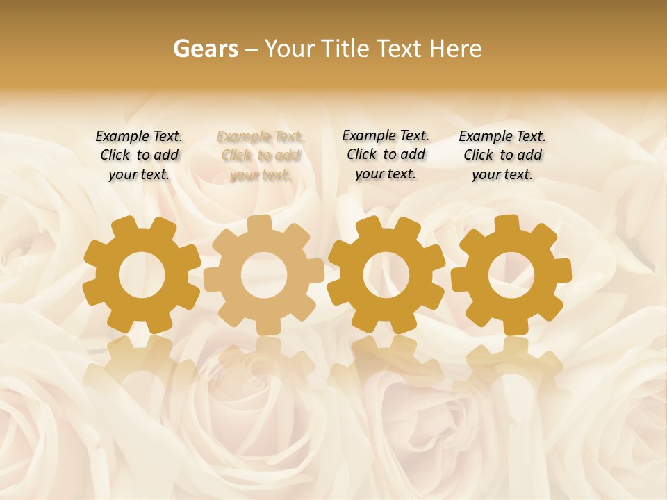 Background Love Flora PowerPoint Template