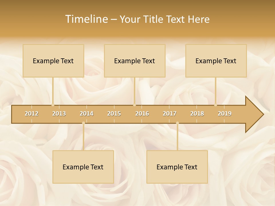 Background Love Flora PowerPoint Template