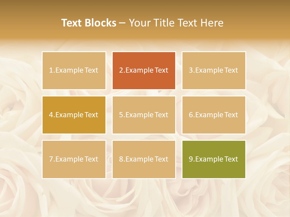 Background Love Flora PowerPoint Template