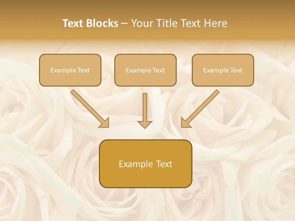 Background Love Flora PowerPoint Template