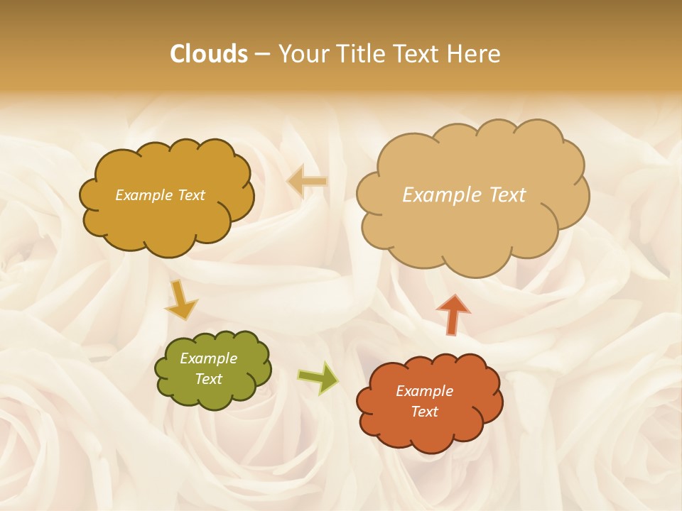 Background Love Flora PowerPoint Template