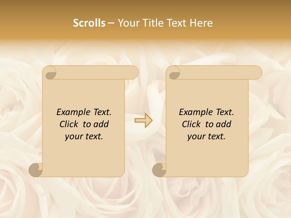 Background Love Flora PowerPoint Template