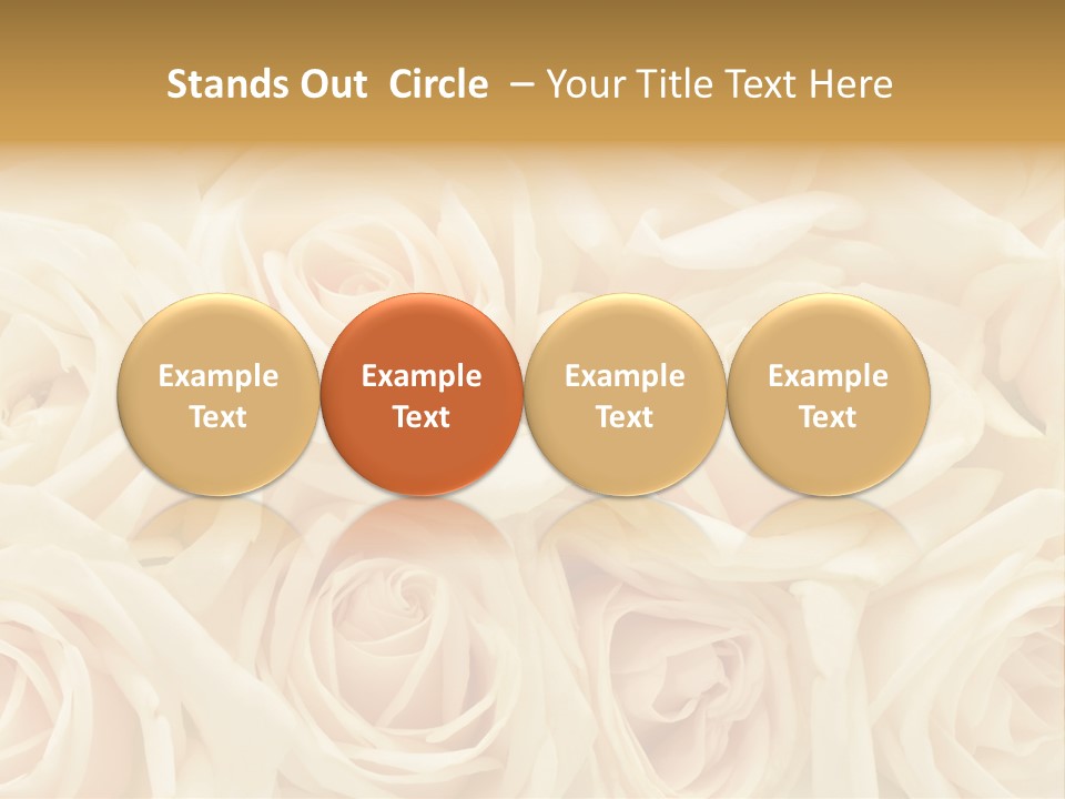 Background Love Flora PowerPoint Template