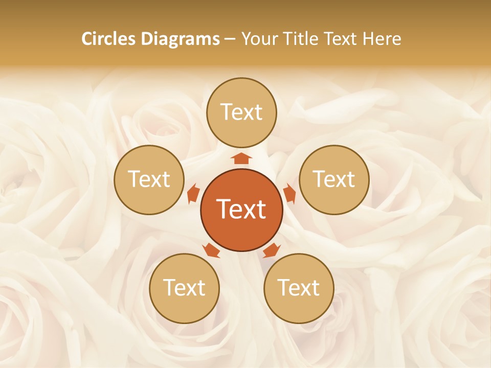 Background Love Flora PowerPoint Template