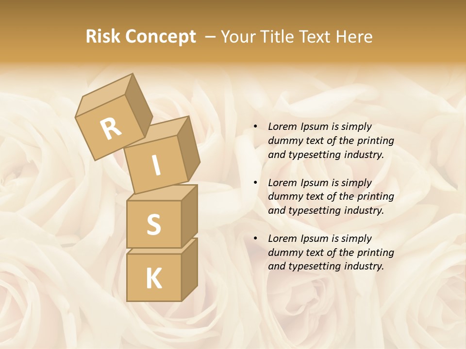 Background Love Flora PowerPoint Template