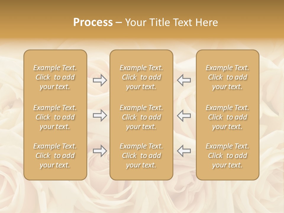 Background Love Flora PowerPoint Template