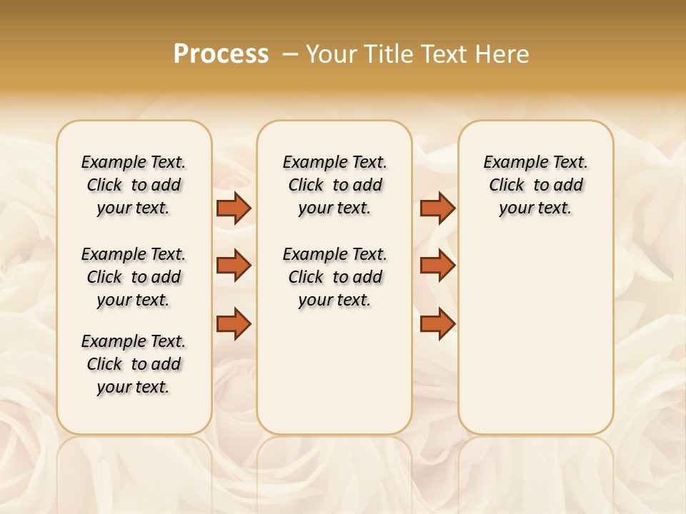 Background Love Flora PowerPoint Template