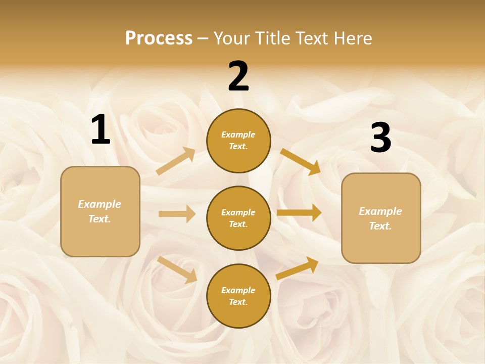 Background Love Flora PowerPoint Template