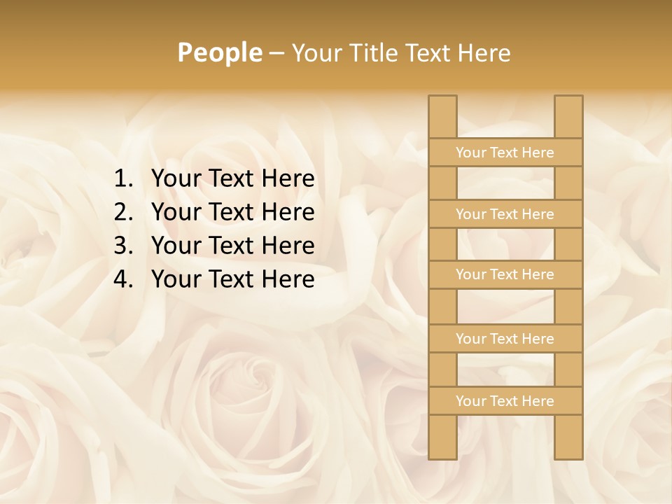 Background Love Flora PowerPoint Template