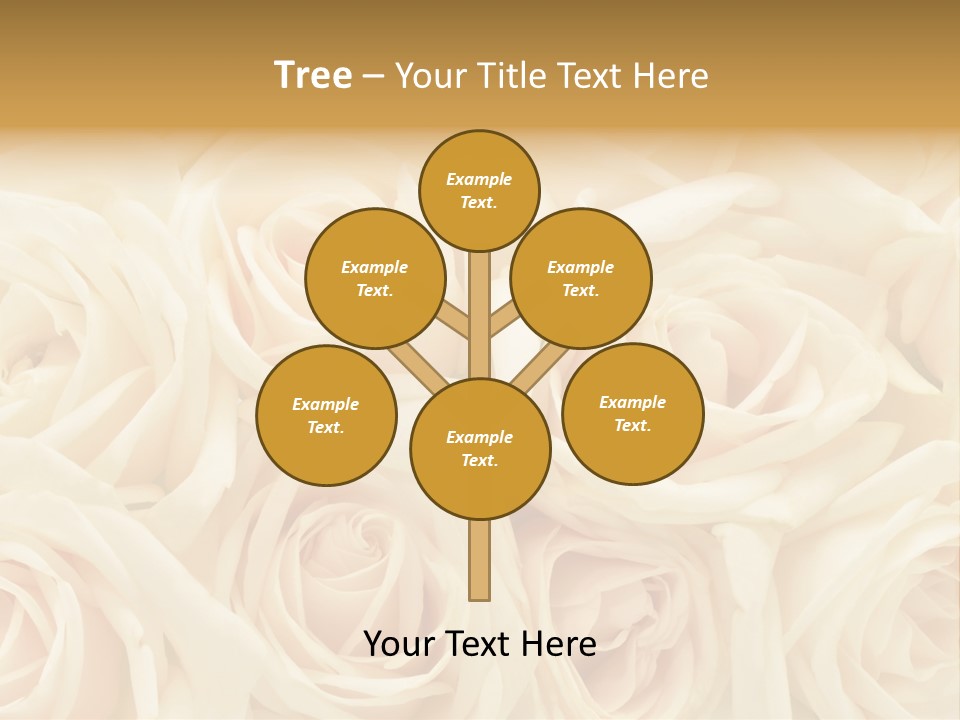 Background Love Flora PowerPoint Template