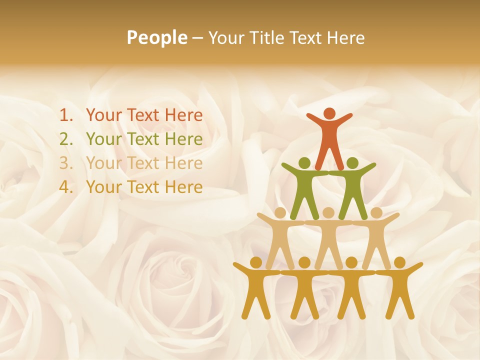 Background Love Flora PowerPoint Template