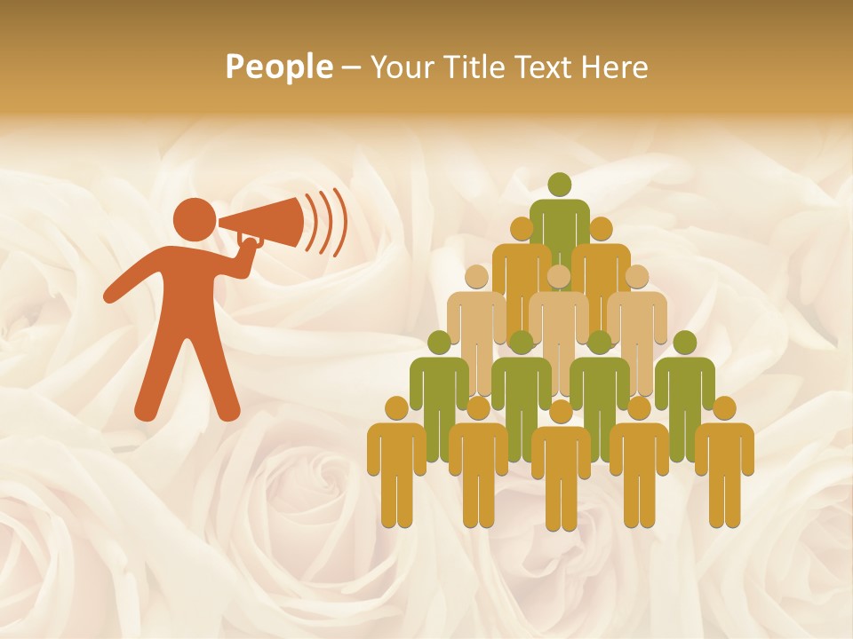 Background Love Flora PowerPoint Template