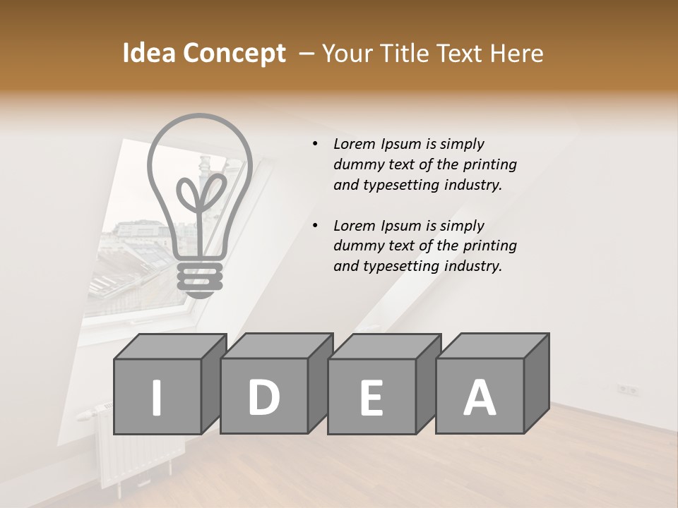 Sunlight Above Life PowerPoint Template