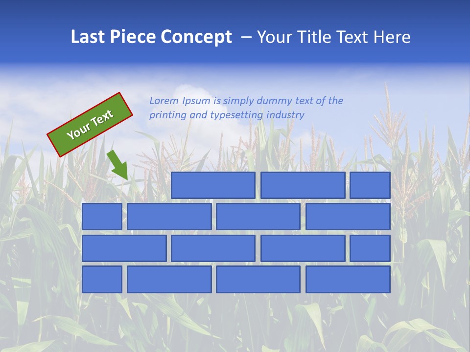 Field Summer Crop PowerPoint Template