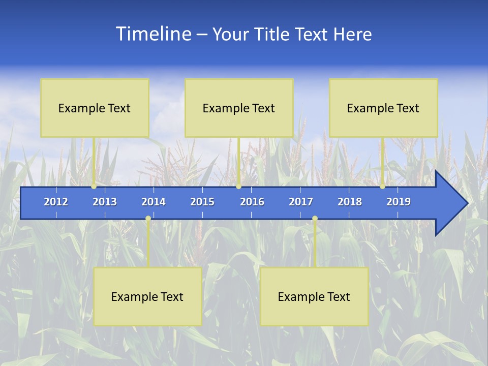 Field Summer Crop PowerPoint Template