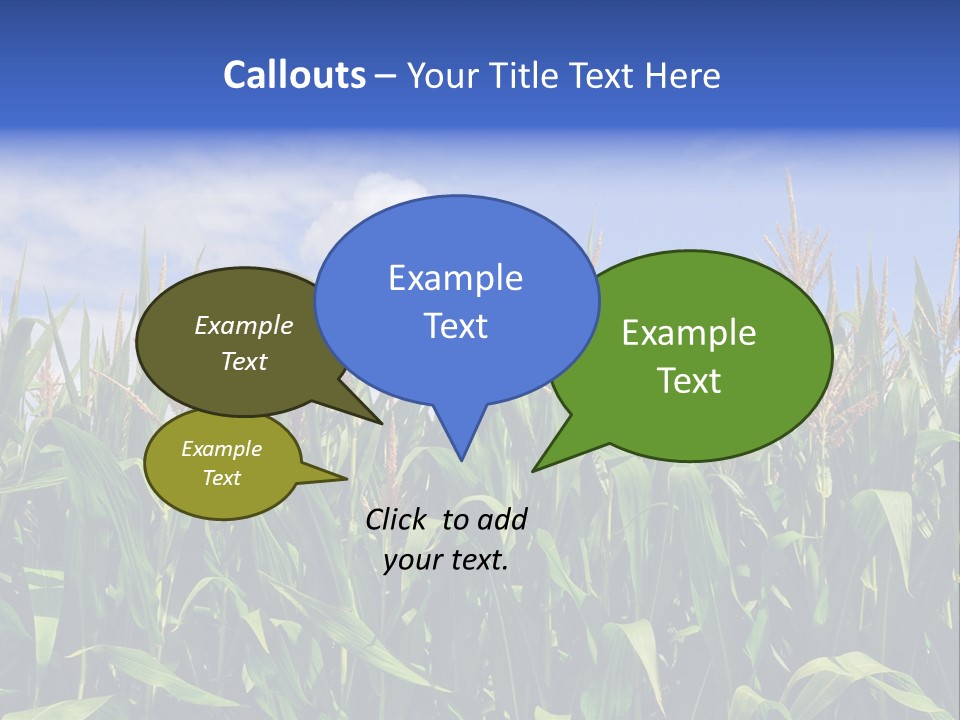 Field Summer Crop PowerPoint Template