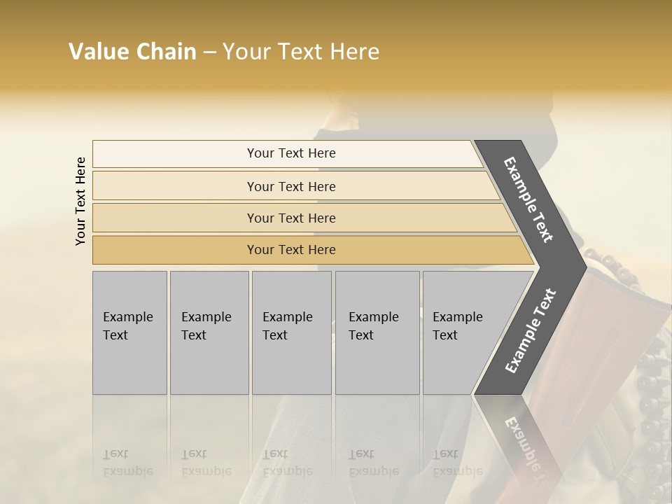 Armed Terrorist Iraq War PowerPoint Template