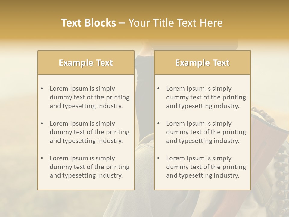 Armed Terrorist Iraq War PowerPoint Template