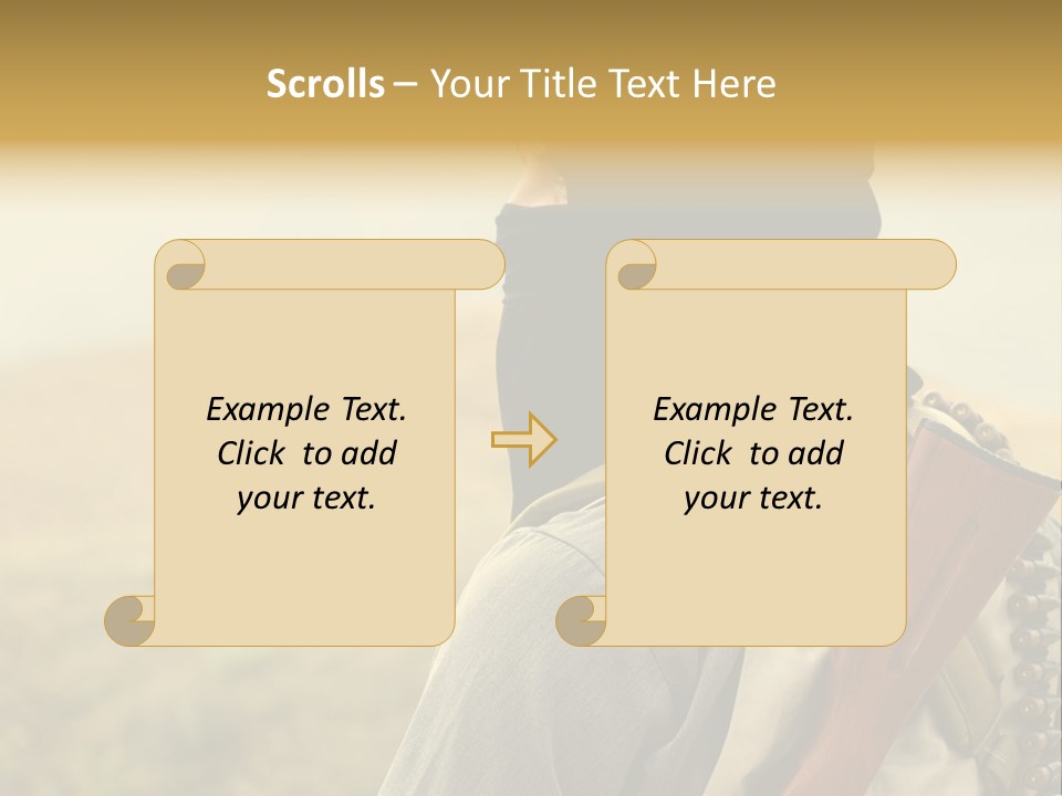 Armed Terrorist Iraq War PowerPoint Template