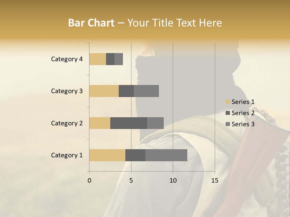Armed Terrorist Iraq War PowerPoint Template