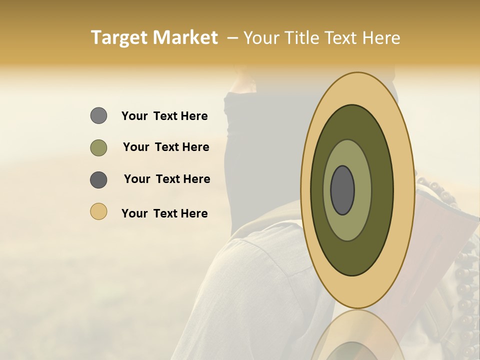 Armed Terrorist Iraq War PowerPoint Template