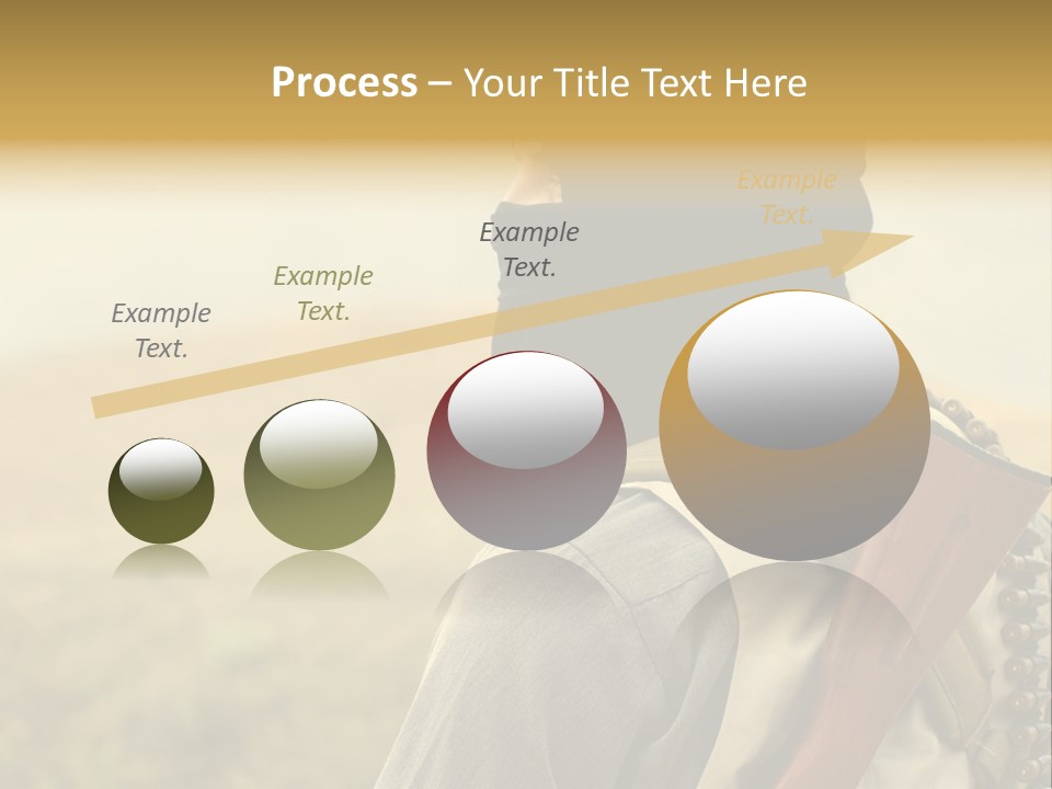 Armed Terrorist Iraq War PowerPoint Template