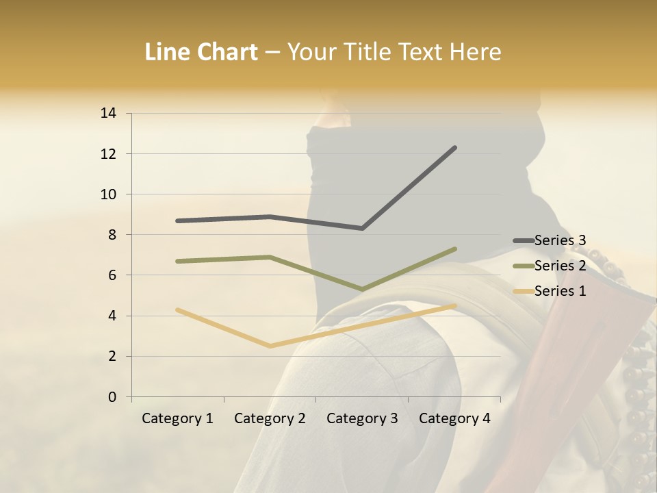 Armed Terrorist Iraq War PowerPoint Template