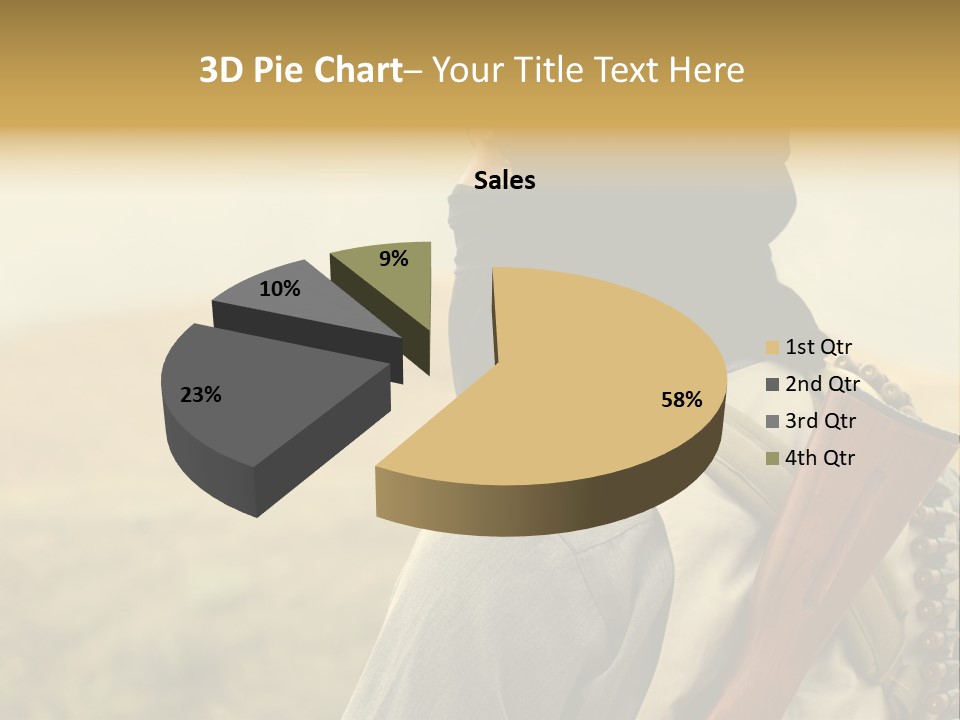 Armed Terrorist Iraq War PowerPoint Template