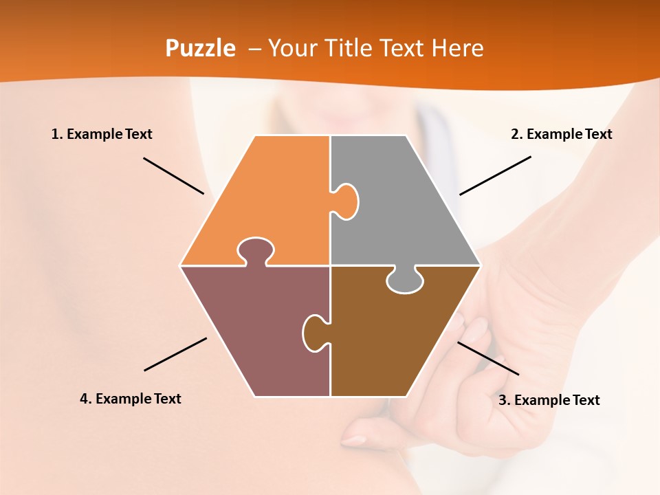 Naked Surgery Plastic PowerPoint Template