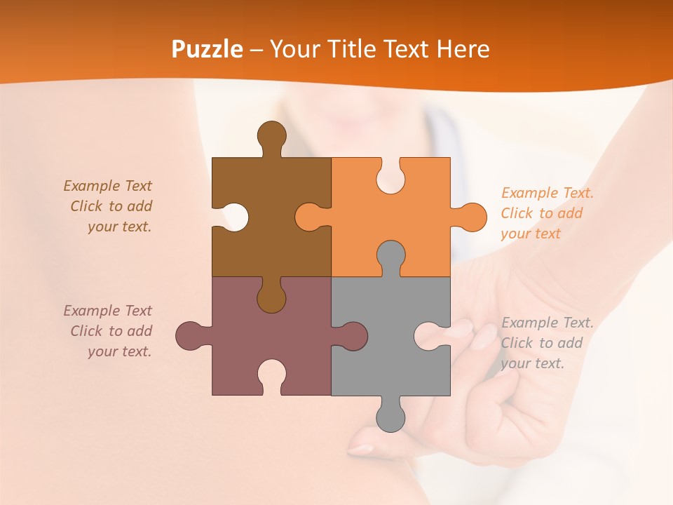 Naked Surgery Plastic PowerPoint Template