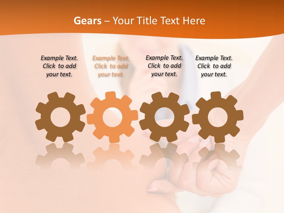 Naked Surgery Plastic PowerPoint Template