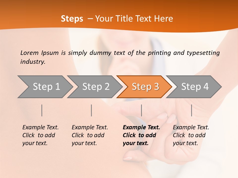 Naked Surgery Plastic PowerPoint Template