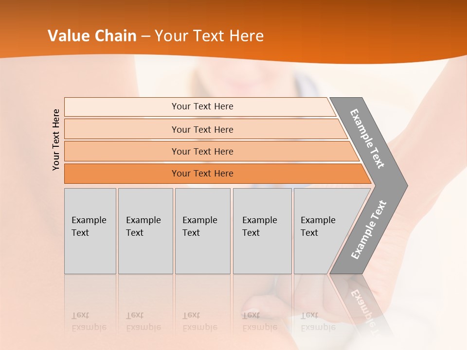 Naked Surgery Plastic PowerPoint Template