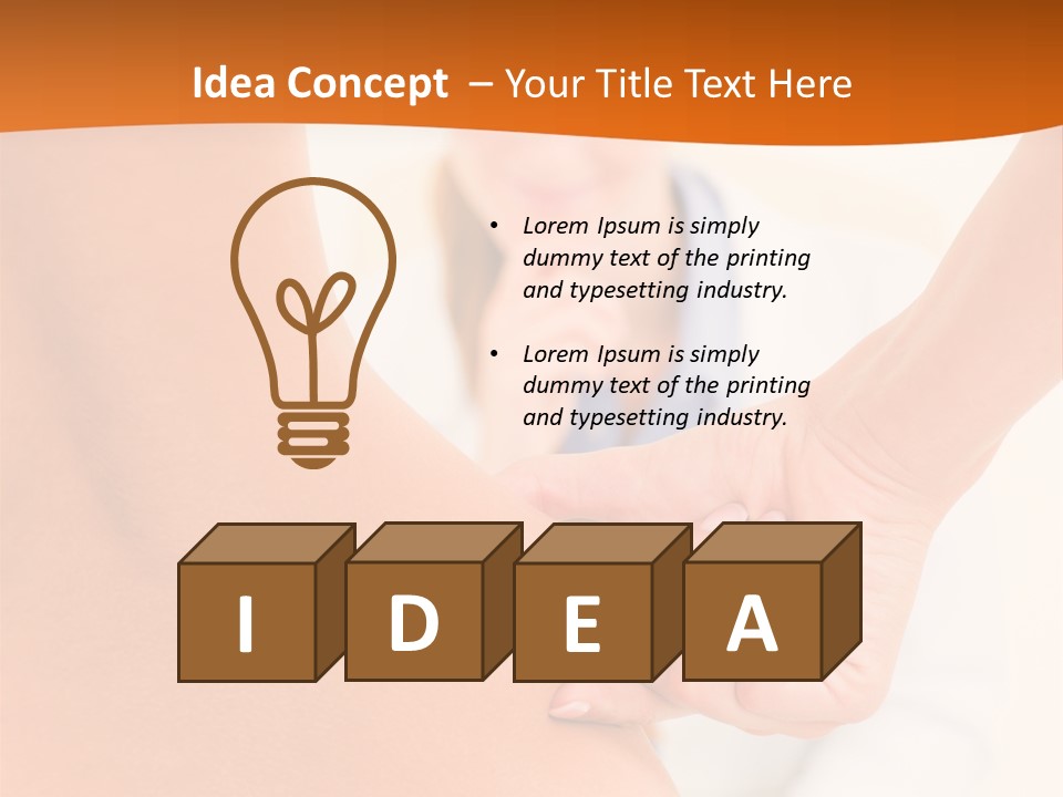 Naked Surgery Plastic PowerPoint Template