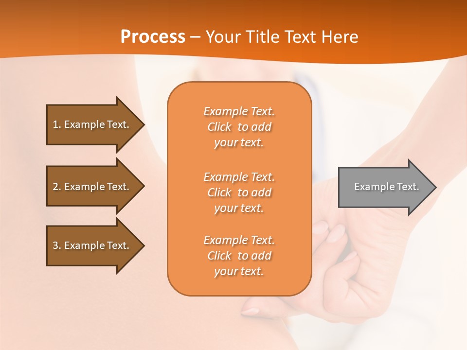 Naked Surgery Plastic PowerPoint Template