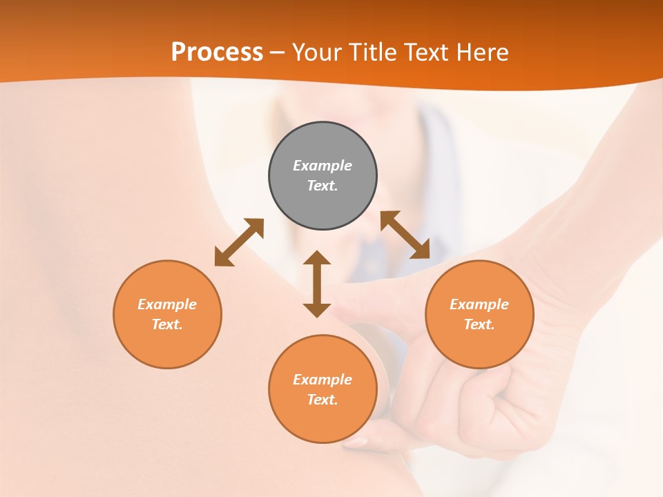 Naked Surgery Plastic PowerPoint Template