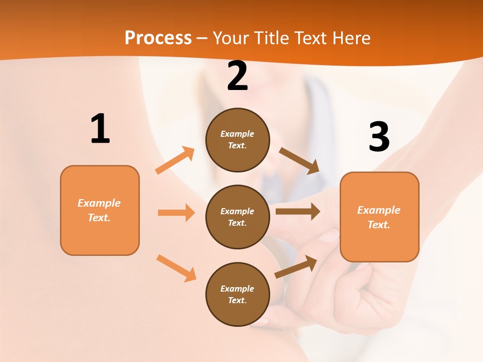 Naked Surgery Plastic PowerPoint Template