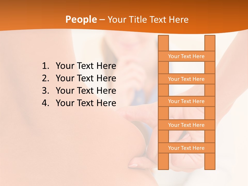 Naked Surgery Plastic PowerPoint Template