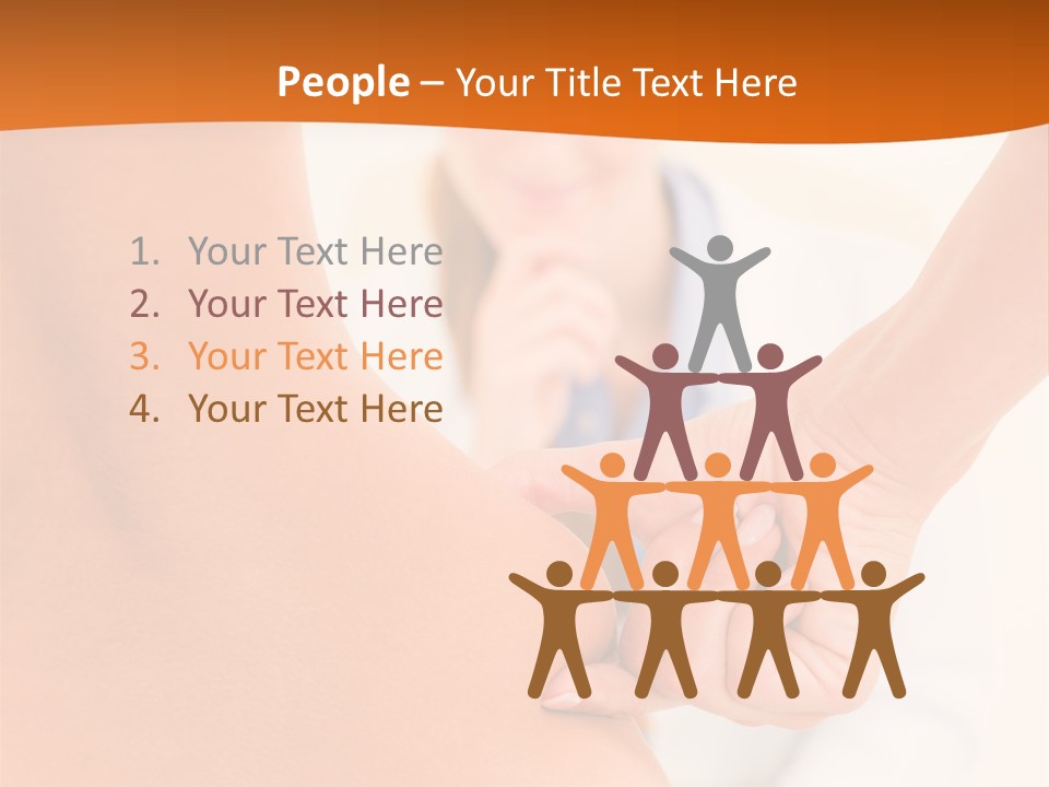 Naked Surgery Plastic PowerPoint Template