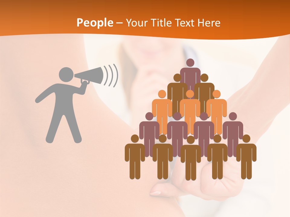 Naked Surgery Plastic PowerPoint Template