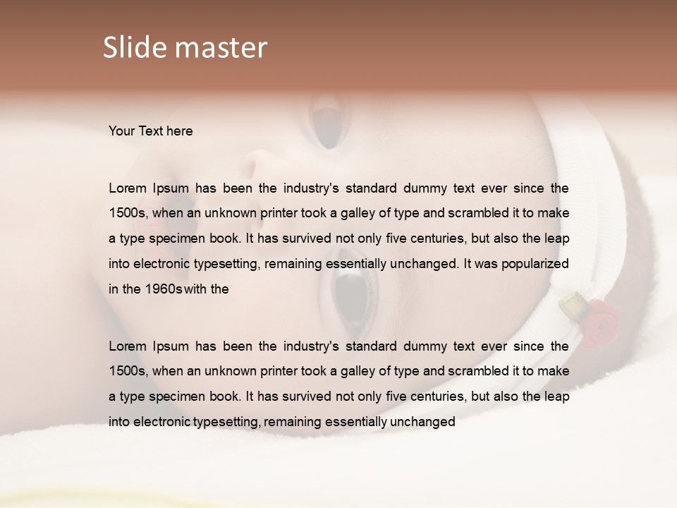 Happiness Soft Hands PowerPoint Template