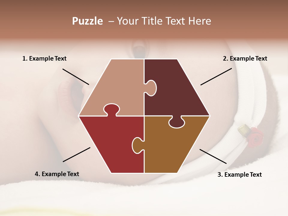 Happiness Soft Hands PowerPoint Template