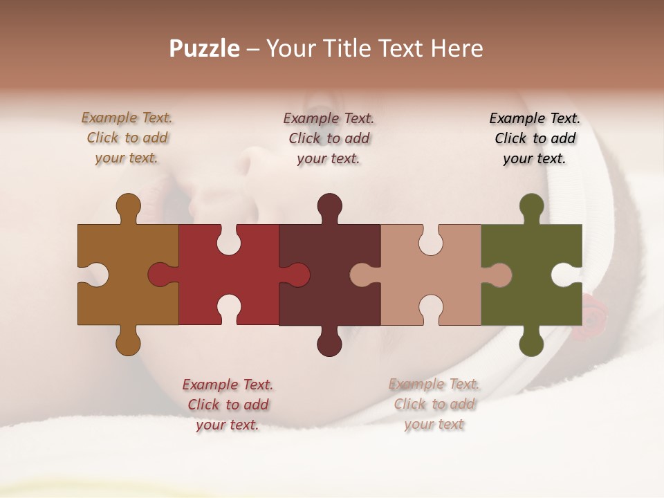 Happiness Soft Hands PowerPoint Template