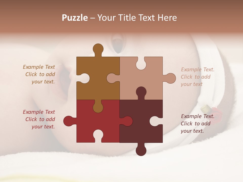 Happiness Soft Hands PowerPoint Template